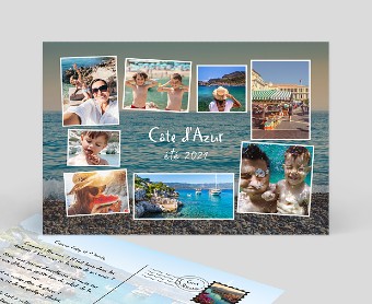 Carte postale gratuite personnalisée