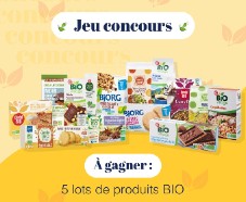 A gagner : 5 colis de produits gourmands & bio