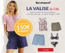 Jeu Blancheporte : 25 bons d’achat de 150€ à gagner