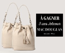 A gagner : 3 sacs Jolicoeur de MAC DOUGLAS de 448€ !