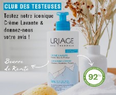 70 crèmes lavantes URIAGE offertes