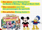 Jeu Disney : Places de spectacle + Peluches à gagner !