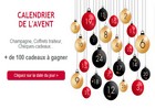 Calendrier de l’Avent : + de 100 cadeaux gourmands à gagner !