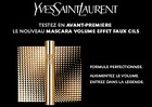 Yves Saint Laurent : 200 mascaras gratuits 