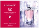 30 parfums Lancôme La vie est belle à gagner !