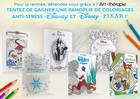 Gagnez une panoplie de coloriages anti-stress Disney !