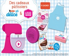 Kinder & Le Meilleur Pâtissier : 3901 cadeaux pâtissiers à gagner !