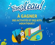 Jeu Coraya : kits aquatiques + activités à gagner !