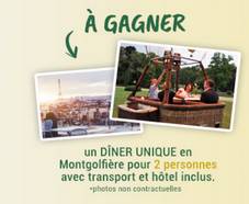 Gagnez un dîner unique en montgolfière !