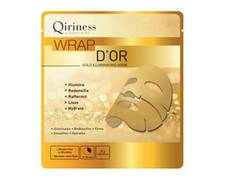 Testez le Wrap d’Or Masque Microfibre Premium de QIRINESS