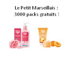 Le Petit Marseillais : 3000 packs gratuits 