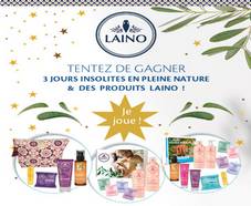 Calendrier de l’avent LAINO : 240 lots de cadeaux à gagner !