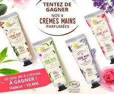 GRATUITS : 50 coffrets de 4 crèmes mains Fleurance Nature 