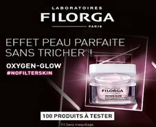 100 soins Oxygen-Glow de Filorga gratuits à tester
