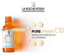 1500 sérums gratuits Pure Vitamin C10 La Roche-Posay
