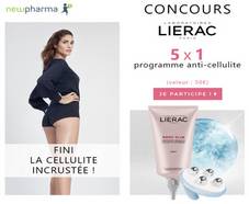 5 coffrets Minceur Anti-Cellulite Lierac offerts 