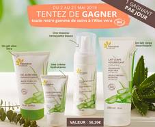 Jeu Fleurance Nature : 20 coffrets beauté Aloe Vera offerts