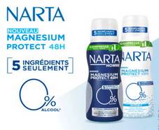 100 nouveaux déodorants NARTA 