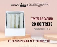 A gagner : 20 somptueux coffrets bijoux de 116 € !