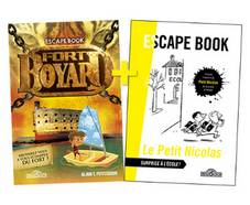 30 lots d’Escape Books Le Petit Nicolas et Fort Boyard à gagner