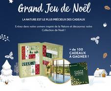 GRAND JEU DE NOEL YVES ROCHER : 50 calendriers de l’Avent, 200 coffrets beauté, week-end spa... et + à gagner !
