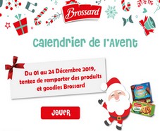 Calendrier de l’Avent Brossard : paquets de biscuits, mugs, magnets... et + à gagner !