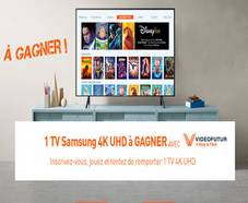 A remporter : 1 TV Samsung 4K 55″ 