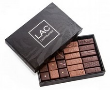 Coffret de chocolats LAC offert