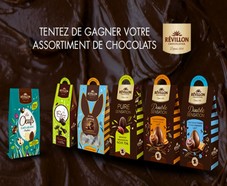 A gagner : 40 lots de chocolats Révillon 