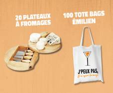 En jeu : 100 tote-bags + 20 plateaux de fromages + 2 séjours au Pays-Basque !
