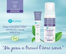 100 duos de soins JONZAC Rehydrate offerts