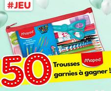 A gagner : 50 trousses garnies MAPED