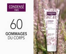 60 gommages du corps Condensé Paris gratuits
