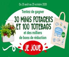100 tote-bags + 30 mini potagers à gagner !