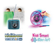 50 jouets VTECH gratuits : 25 KidiZoom Video Studio HD + 25 Kidi Smart Glow Art