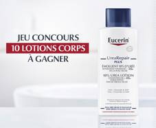 10 lotions corps EUCERIN à gagner 
