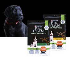 250 paquets gratuits Purina PRO PLAN Focus PRO Sticks