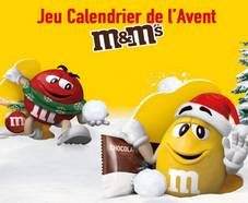 A gagner : 5 calendriers de l’avent M&M’s Pop