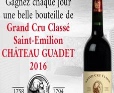 17 bouteilles de vin Saint-Émilion à remporter