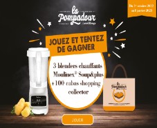 La Pompadour : 100 cabas collector + 3 blenders à gagner !