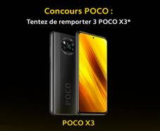 Smartphone Poco X3 offert