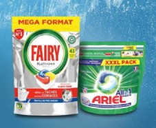 En jeu : 120 coffrets de produits ménagers Ariel & Fairy