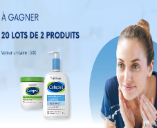 A gagner : 20 lots de soins Cetaphil