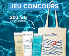 200 Tote-bags de soins BIODERMA à gagner !