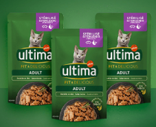 Echantillon gratuit chat : bouchées Ultima Fit & Delicious