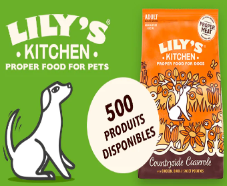 Echantillons chiens : 500 paquets de croquettes Lily’s Kitchen gratuits