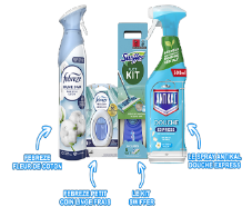 En jeu : 10 lots de produits ménagers Febreze, Swiffer & Antikal