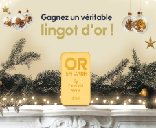 A gagner : 1 Lingot d’Or (430€)