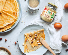 Gratuit : pâte à tartiner chocolat blanc / noisette