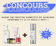 A gagner : 2 superbes routines de soins coréens !